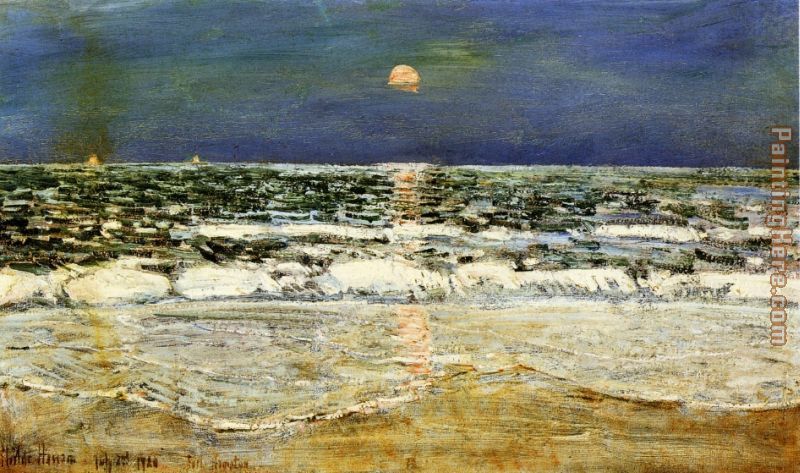 East Hampton painting - childe hassam East Hampton art painting